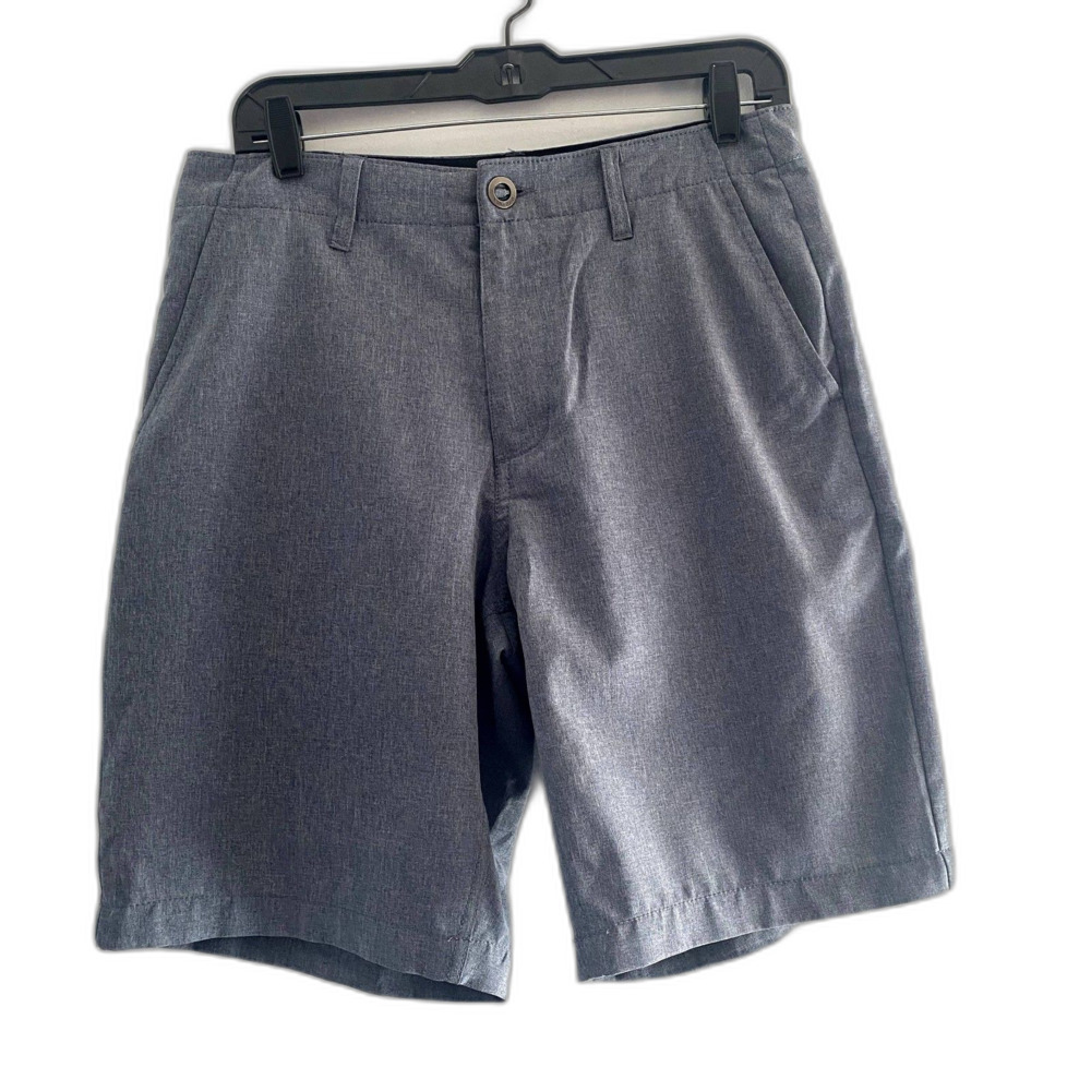 Volcom Mens Surf & Turf 4 Way Stretch Hybrid Shorts Heather Gray Size 30 Waist‎